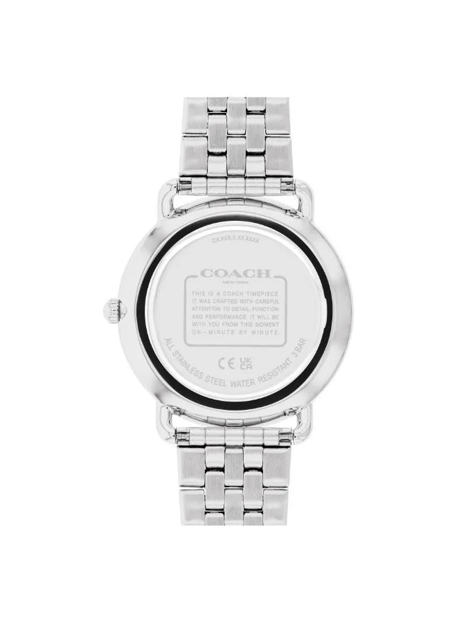 COACH Analogue Watch with Steel Bracelet
